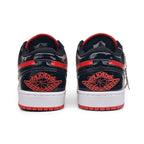 Tênis Nike Air Jordan Low Premium (Preto/Vermelho/Verniz)